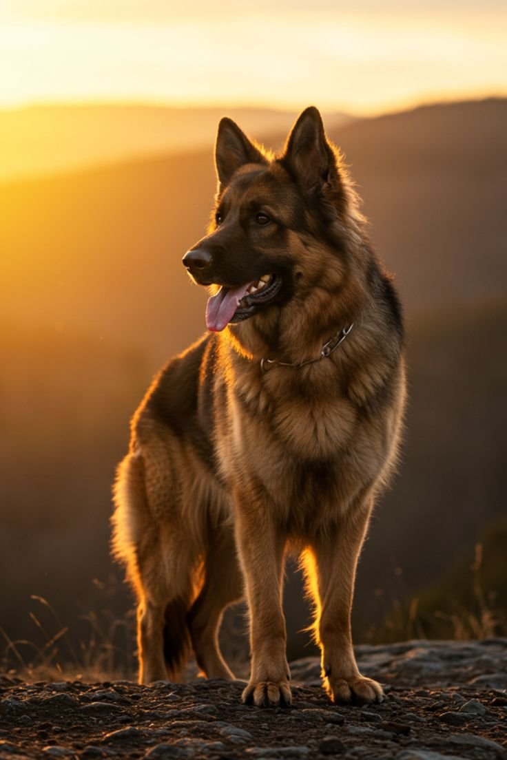 🐾 The Loyal Guardian: All About German Shepherds